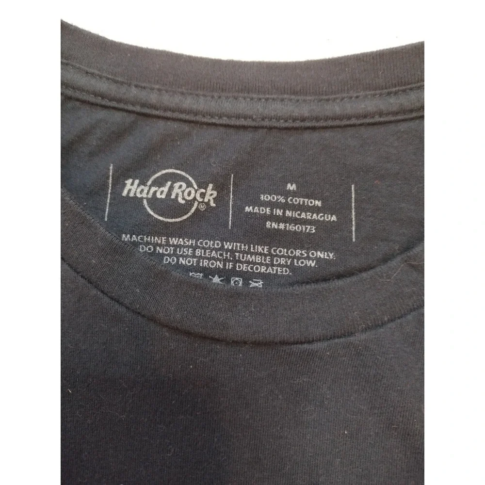 Hard Rock American Eagle Guitar Tee Navy Men's‎ M